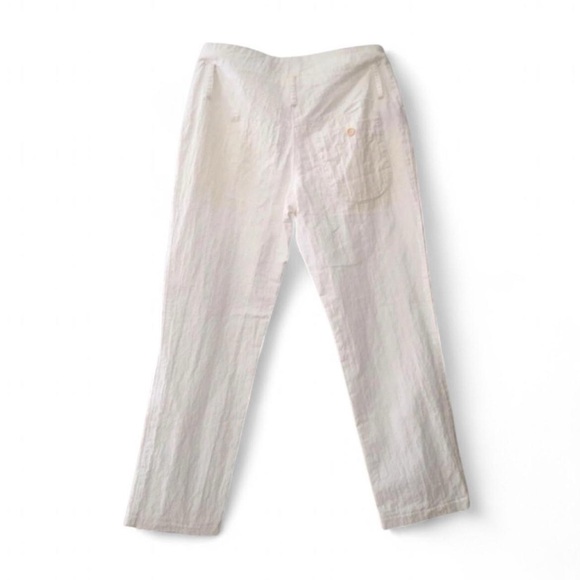 Vintage Marni cotton capri pants cloud white nwot XS - Picture 2 of 9